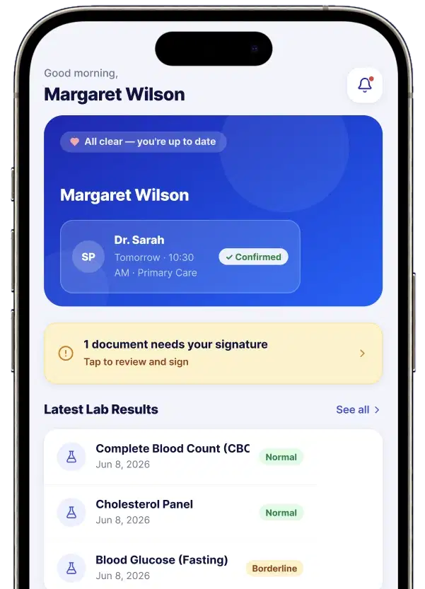 CurerTech patient mobile app